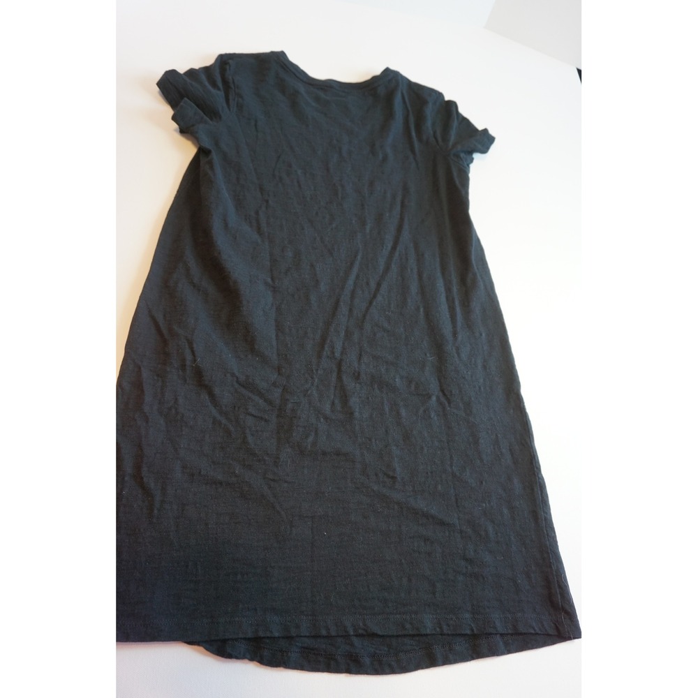 Universal Thread Black Cotton Short Sleeve T-Shirt Dress Small - Picture 4 of 9
